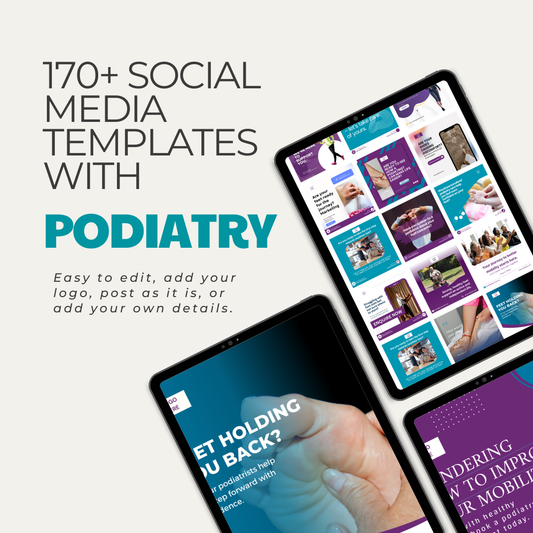 170+ Social Media Templates for Podiatrists