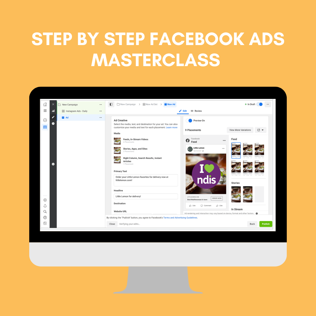 Beginner Facebook Ads Masterclass for NDIS Providers